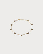 PRADA 1IC081 Enameled Metal Necklace | 普拉達 頸鏈 (金色)