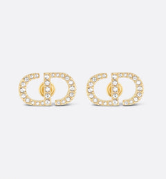 CHRISTIAN DIOR Petit CD Stud Earrings | Dior earrings (multi-color)