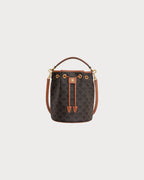 CELINE Clara Bag Canvas | 賽琳 水桶袋 (啡色)