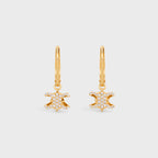 CELINE Triomphe Solitaire Sparkle Earrings | CELINE Triomphe Solitaire Sparkle Earrings (Gold)