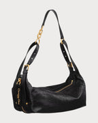 CHRISTIAN DIOR Medium D-Journey Crinkled Calfskin Bag | 迪奧 手袋 (黑色)