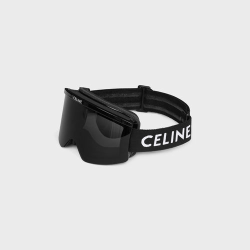 CELINE Women's Ski Mask in Injected nylon | 賽琳 滑雪面罩 (黑色)