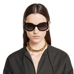 GUCCI Round Frame Sunglasses Acetate(Many)