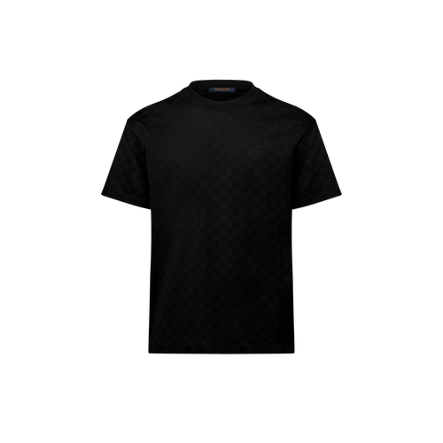 LOUIS VUITTON 1AFRAK Men's Damier Cotton Piqué T-Shirt | 路易威登 男仕上衣 (多色)