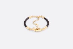 CHRISTIAN DIOR CD Lock Bracelet | 迪奧 手鏈 (Black)