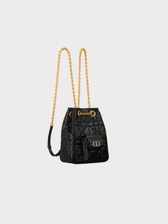 CHRISTIAN DIOR Dior Caro Multicarry Backpack with Chain(Small/2 Colors)