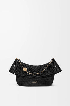 LOEWE Medium Ola Raffia Bag | LOEWE Straw Bag (Multicolor)