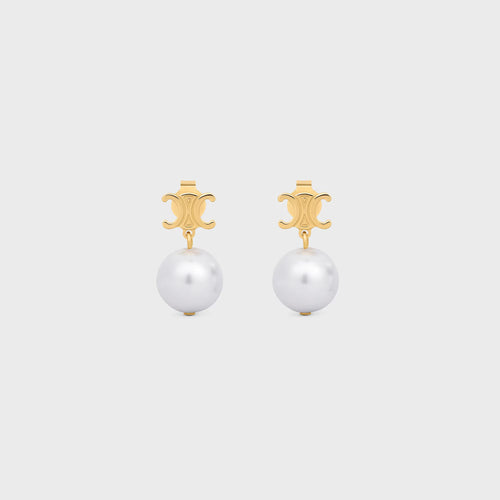 CELINE Les Perles Celine Earrings | 賽琳 耳環 (金色)