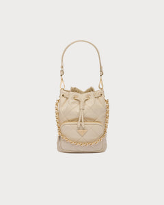 PRADA Re-Edition 1995 Chaine Re-Nylon Shoulder Bag | 普拉達 手袋 (Desert Beige)