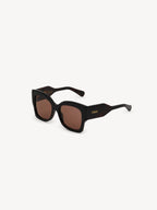 CHLOE Women's Gayia sunglasses | Chloe sunglasses (brown)