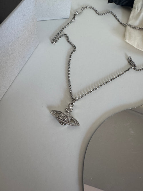 VIVIENNE WESTWOOD Man. Mini Bas Relief Orb Pendant Necklace | 西太后 男仕頸鏈 (多色)