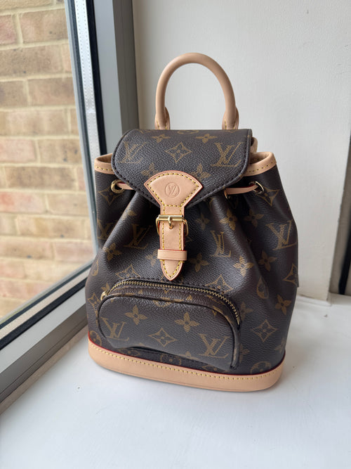 LOUIS VUITTON M11199 Montsouris Mini Backpack | 路易威登 背囊 (啡色老花)