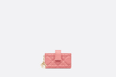 CHRISTIAN DIOR Lady Dior 5-Gusset Card Holder | 迪奧 卡套銀包 (多色)