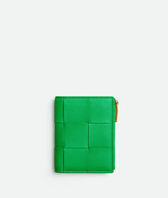 BOTTEGA VENETA Small Bi-Fold Zip Wallet | Bottega Veneta Wallet (Multicolor)