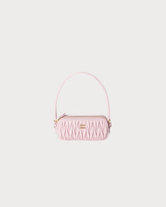 MIU MIU Matelasse Nappa Leather Pouch(2 Colors)