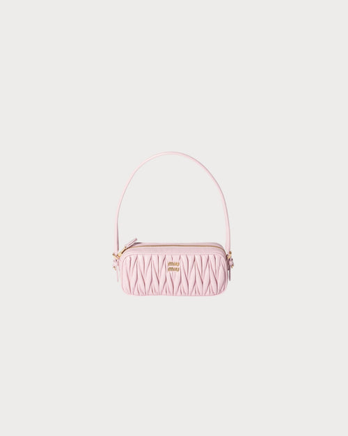 MIU MIU Matelasse Nappa Leather Pouch(2 Colors)