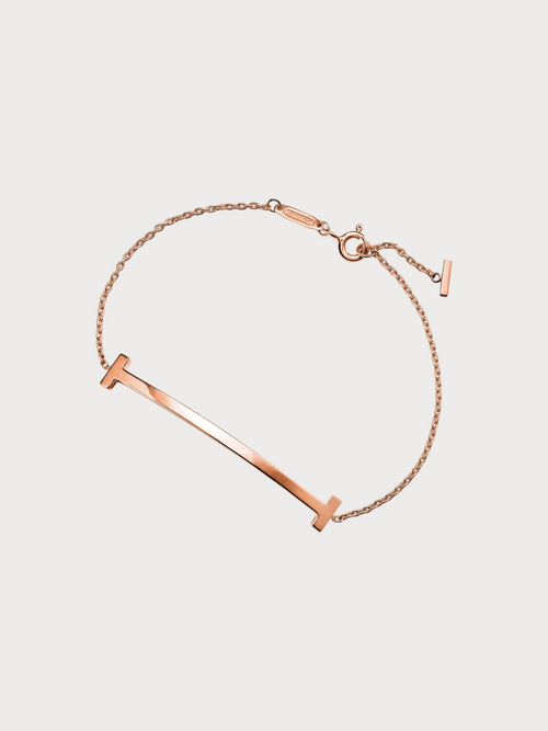 TIFFANY & CO. T Smile Bracelet(Medium/2 Colors)