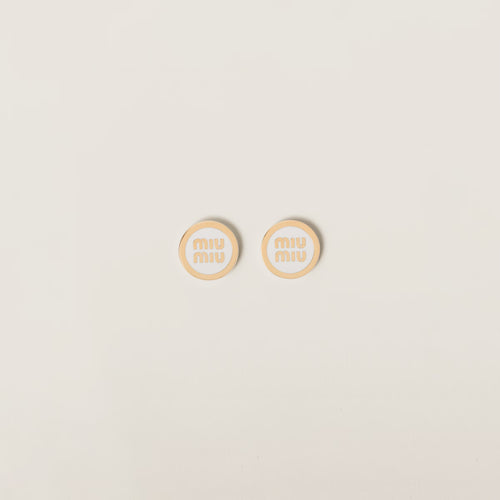 MIU MIU Enameled Metal Earrings | MIU MIU Enameled Metal Earrings (Multicolor)