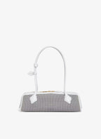 ALAIA Le Teckel Medium Bag In Perforated Leather | 手袋 (白色) - LondonKelly 英國名牌代購
