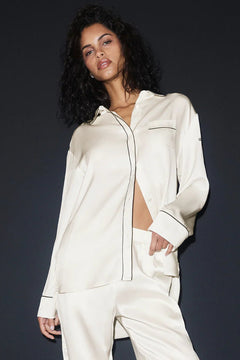 ALO YOGA Courchevel Silk Button Down | 絲質襯衫 (多色) - LondonKelly 英國名牌代購