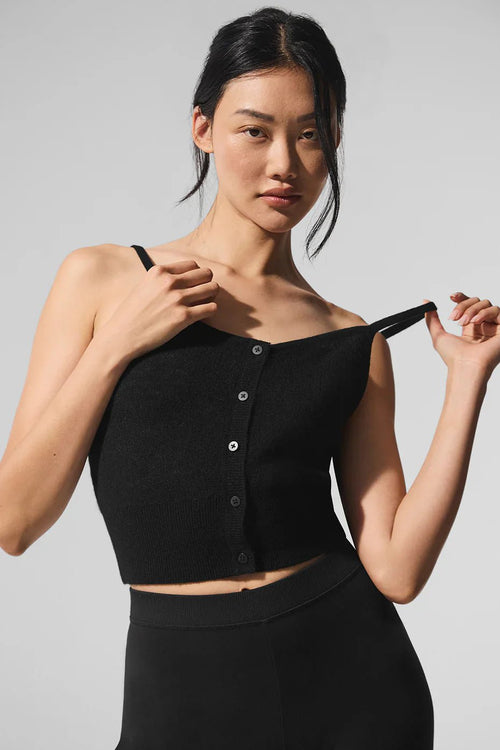 ALO YOGA Sheer Cashmere Tank | 透視羊絨背心 (多色) - LondonKelly 英國名牌代購