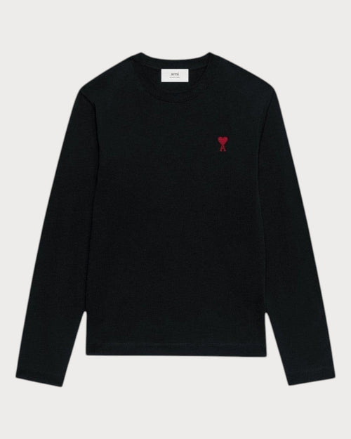 AMI PARIS(M) Long Sleeves Ami De Coeur T-Shirt Cotton(2 Colors) - LONDONKELLY 英國名牌代購