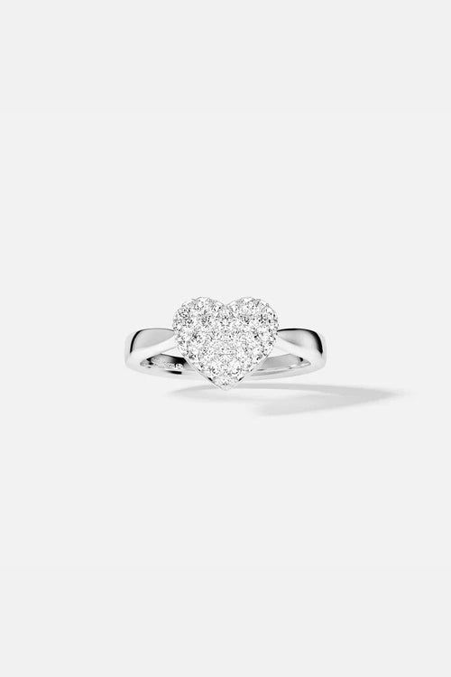 APM MONACO A23916OX Heart Ring | 愛心戒指 (銀色) - LondonKelly 英國名牌代購