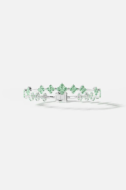APM MONACO AB5148XLGN Pastel Green Spark Bracelet | 粉綠閃耀手鏈 (銀色) - LondonKelly 英國名牌代購