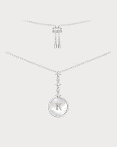 APM MONACO AC5794XNAA Alphabet Eternelle Adjustable Necklace | 可調式頸鏈 (銀色) - LondonKelly 英國名牌代購