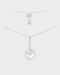 APM MONACO AC5794XNAA Alphabet Eternelle Adjustable Necklace | 可調式頸鏈 (銀色) - LondonKelly 英國名牌代購