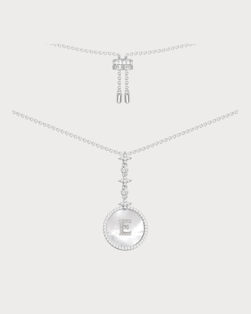 APM MONACO AC5794XNAA Alphabet Eternelle Adjustable Necklace | 可調式頸鏈 (銀色) - LondonKelly 英國名牌代購
