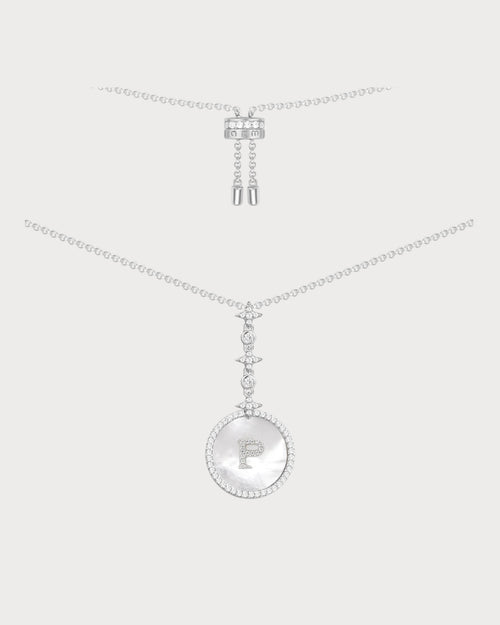 APM MONACO AC5794XNAA Alphabet Eternelle Adjustable Necklace | 可調式頸鏈 (銀色) - LondonKelly 英國名牌代購