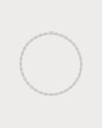 APM MONACO AC7134OX Pave Meteorites & Circles Choker | 鋪鑽與圓圈頸鏈 (銀色) - LondonKelly 英國名牌代購