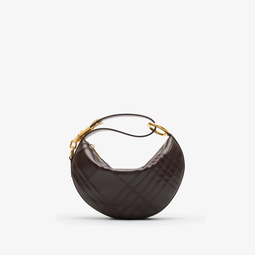 BURBERRY Knight Arc Bag Peat brown | 博柏利 手袋 (深啡色) - LondonKelly 英國名牌代購