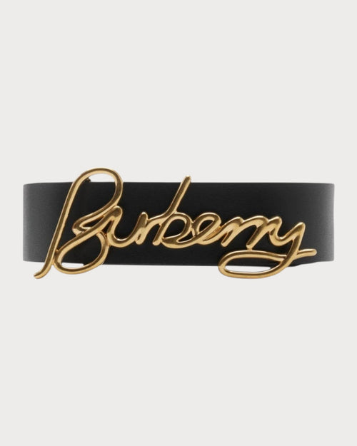BURBERRY Reversible Leather Signature Belt Black/soap | 博柏利 雙面皮帶 (黑色) - LONDONKELLY 英國名牌代購
