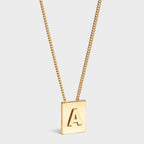 CELINE Alphabet A - Z Necklace | 賽琳 字母頸鏈 (金色) - LondonKelly 英國名牌代購