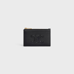 CELINE Cuir Triomphe Zipped Card Holder | 賽琳 卡套 (多色) - LondonKelly 英國名牌代購