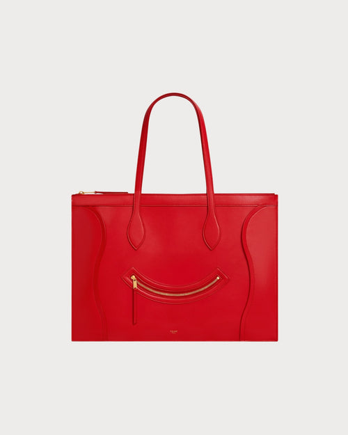 CELINE Flat Cabas New Luggage in Glossy Calfskin | 賽琳 手提袋 (多色) - LondonKelly 英國名牌代購