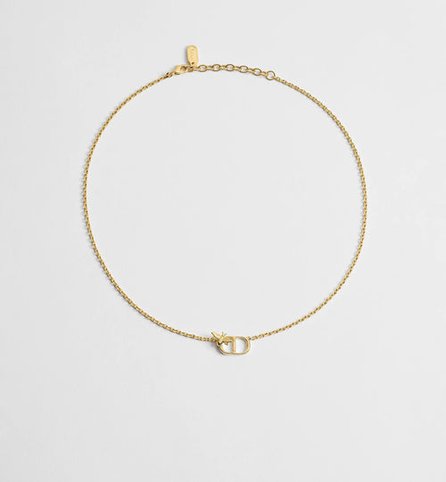 CHRISTIAN DIOR CD Garden Necklace | 迪奧 頸鏈 (金色) - LONDONKELLY 英國名牌代購