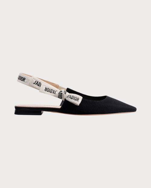 CHRISTIAN DIOR J'Adior Slingback Ballerina Flat Technical Fabric(2 Colors) - LONDONKELLY 英國名牌代購