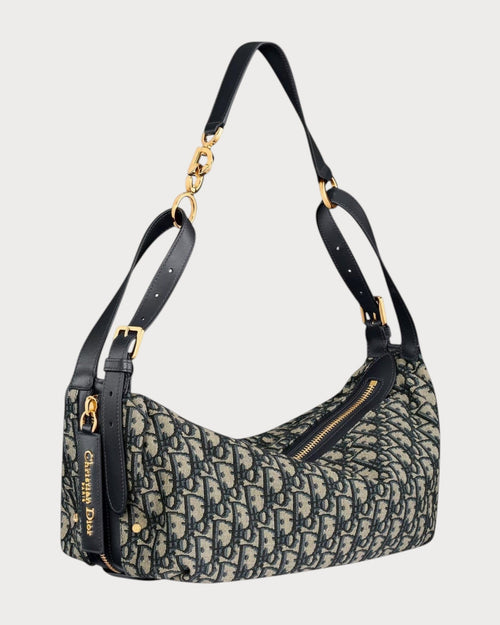 CHRISTIAN DIOR Medium D - Journey Bag | 迪奧 手袋 (藍色老花) - LONDONKELLY 英國名牌代購