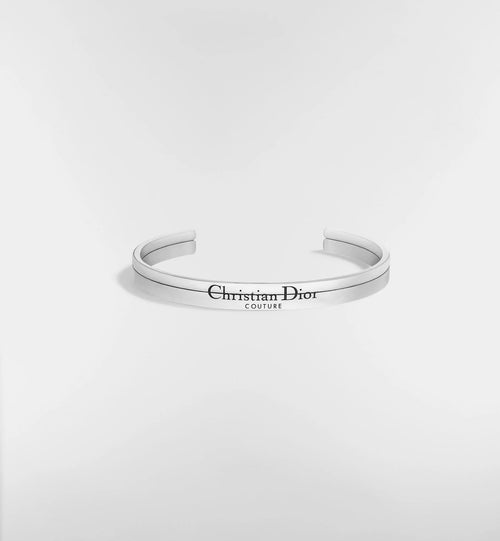 CHRISTIAN DIOR Men's Couture Cut Bangle | 迪奧 男仕手鐲 (銀色) - LONDONKELLY 英國名牌代購