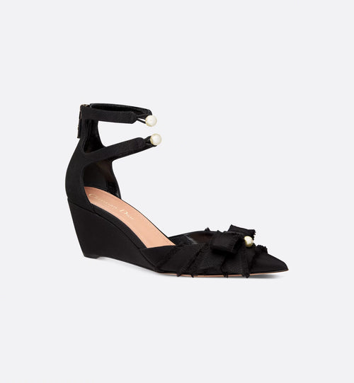 CHRISTIAN DIOR Women's Adiorable Wedge Pump | 迪奧 高跟鞋 (黑色) - LondonKelly 英國名牌代購