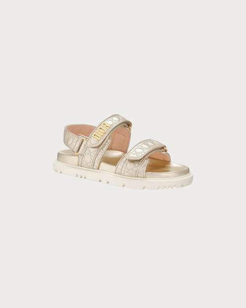 CHRISTIAN DIOR Women's Dior Or Dioract Sandal | 迪奧 涼鞋 (金色) - LondonKelly 英國名牌代購