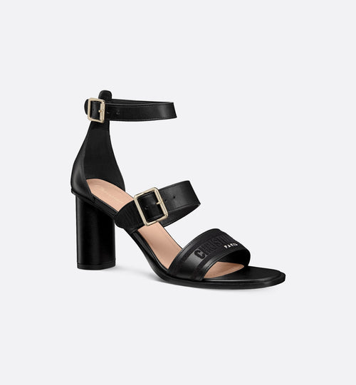CHRISTIAN DIOR Women's Dway Heeled Sandal | 迪奧 高跟涼鞋 (黑色) - LondonKelly 英國名牌代購