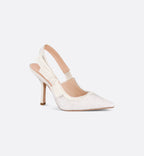 CHRISTIAN DIOR Women's J'Adior Slingback Pump | 迪奧 高跟鞋 (白色) - LondonKelly 英國名牌代購