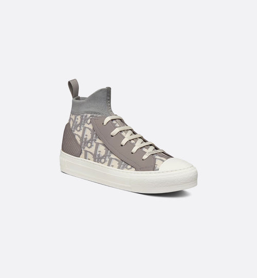 CHRISTIAN DIOR Women's Walk'n'Dior Sneaker | 迪奧 高筒波鞋 (灰色) - LondonKelly 英國名牌代購