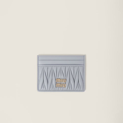 MIU MIU Matelasse Nappa Leather Card Holder | 繆繆 卡套 (多色)