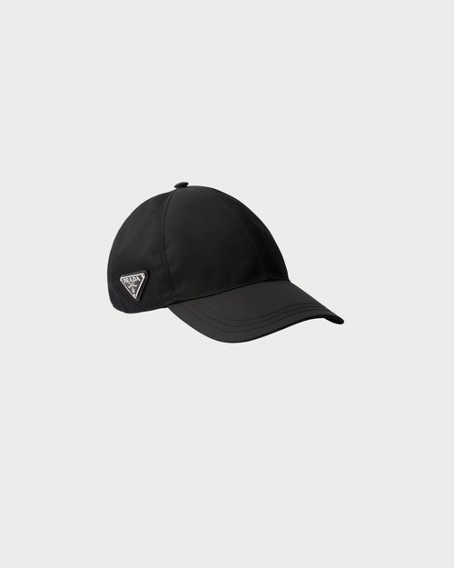 PRADA Men's Re-Nylon Baseball Cap Black | 普拉達 男仕棒球帽 (黑色)