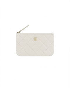 CHANEL AP4020 Classic Zipped Pouch Grained Calfskin(Small/3 Colors)